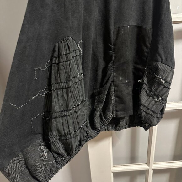 Forla Paris beautiful dress, asymmetrical bubble hem, size L - Picture 2 of 5